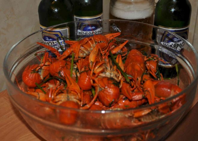 Как правильно варить раков в пиве и воде: пошаговый рецепт - 1